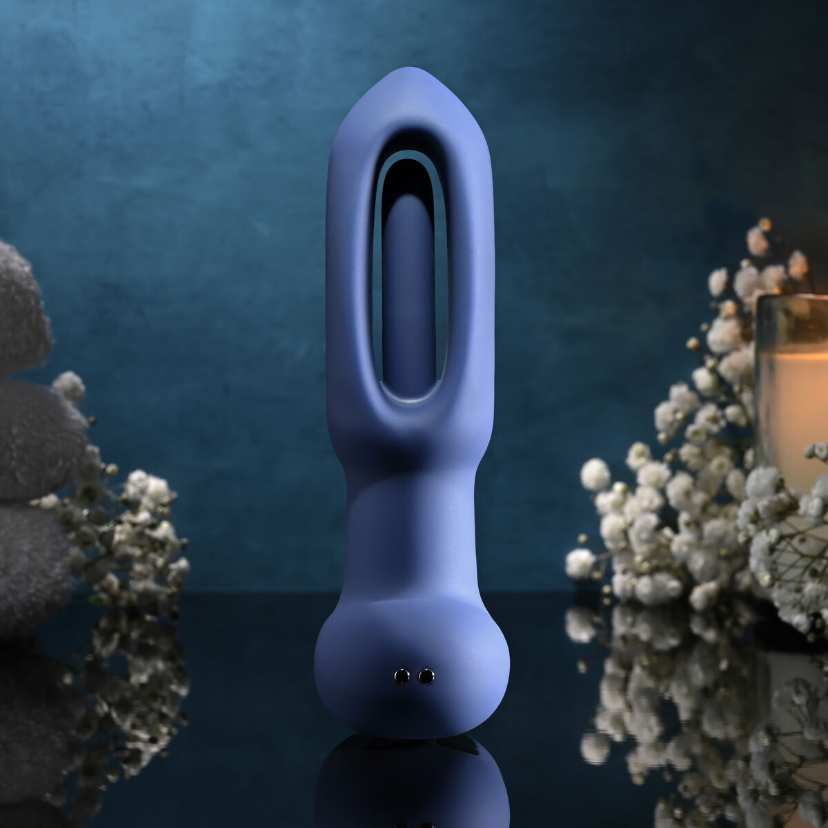 Anal plug Evolved Blå (11,4 cm)